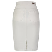 Load image into Gallery viewer, White Denim Skirt