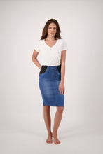 Load image into Gallery viewer, Light Indigo Denim Skirt