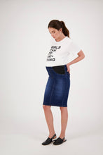 Load image into Gallery viewer, Dark Indigo Denim Skirt
