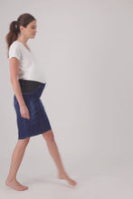 Load and play video in Gallery viewer, Dark Indigo Denim Skirt
