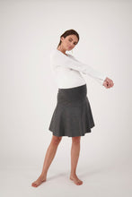 Load image into Gallery viewer, Light Grey Fit &amp; Flare Skirt
